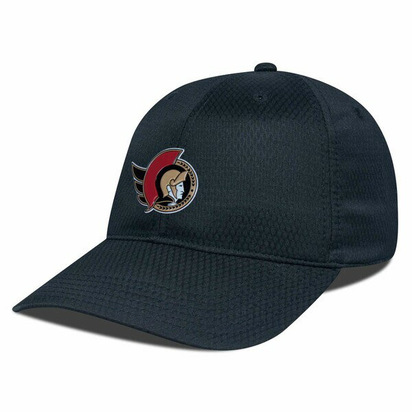 ٥륦  ˹ ꡼ Ottawa Senators Levelwear Matrix Adjustable Hat Black
