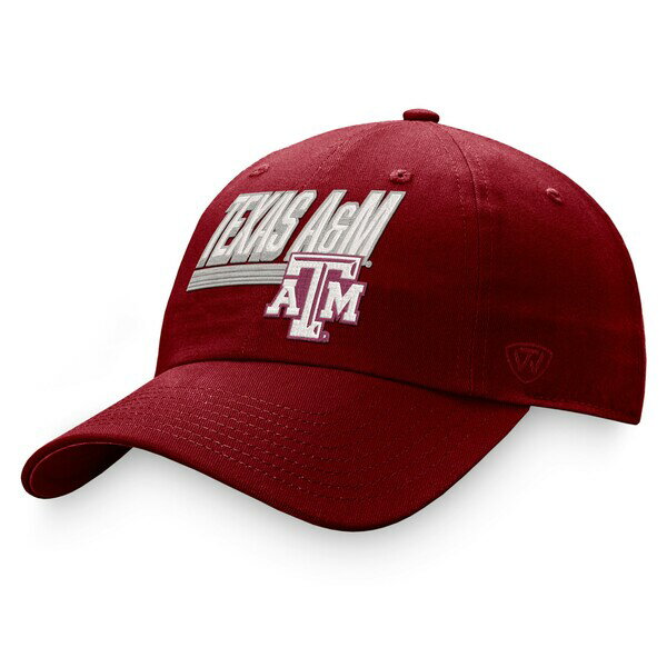 gbvEIuEUE[h Y Xq ANZT[ Texas A&M Aggies Top of the World Slice Adjustable Hat Maroon