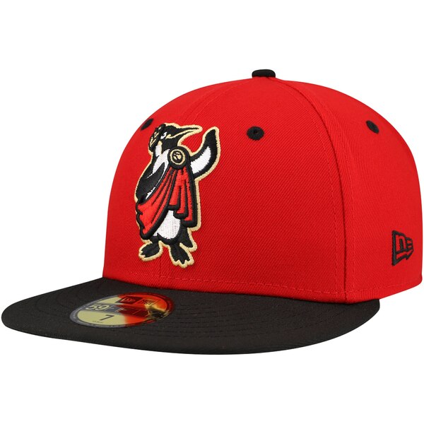 ニューエラ メンズ 帽子 アクセサリー Rome Emperors New Era Authentic Collection 59FIFTY Fitted Hat Red