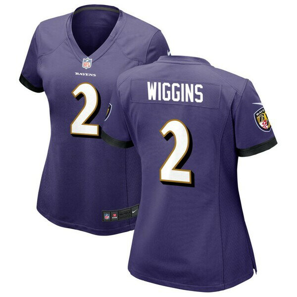 ʥ ǥ ˥ե ȥåץ Baltimore Ravens Nike Women's Custom Game Jersey Purple