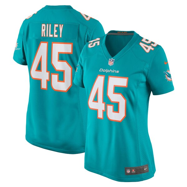 iCL fB[X jtH[ gbvX Duke Riley Miami Dolphins Nike Women's Game Jersey Aqua