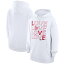 【送料無料】 カールバンクス レディース パーカー・スウェットシャツ アウター Atlanta Hawks GIII 4Her by Carl Banks Women's Basketball Love Fleece Pullover Hoodie White