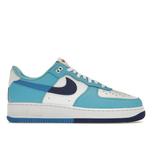 Nike ナイキ メンズ スニーカー 【Nike Air Force 1 Low '07 LV8 Split Light Photo Blue Deep Royal】 サイズ US_5(23.0cm) White/Deep Royal Blue/Baltic Blue/Light Photo Blue