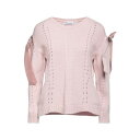 【送料無料】 レッドヴァレンティノ レディース ニット&セーター アウター Sweaters Blush