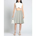 【送料無料】 アールアールディ レディース スカート ボトムス Mini skirts Sage green 2