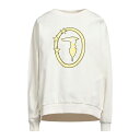 【送料無料】 トラサルディ レディース パーカー・スウェットシャツ アウター Sweatshirts Ivory