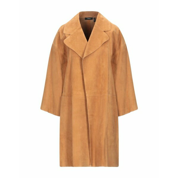 セオリー アウター レディース 【送料無料】 セオリー レディース ジャケット＆ブルゾン アウター Overcoats & Trench Coats Camel