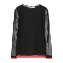 【送料無料】 マルニ レディース カットソー トップス Tops Black