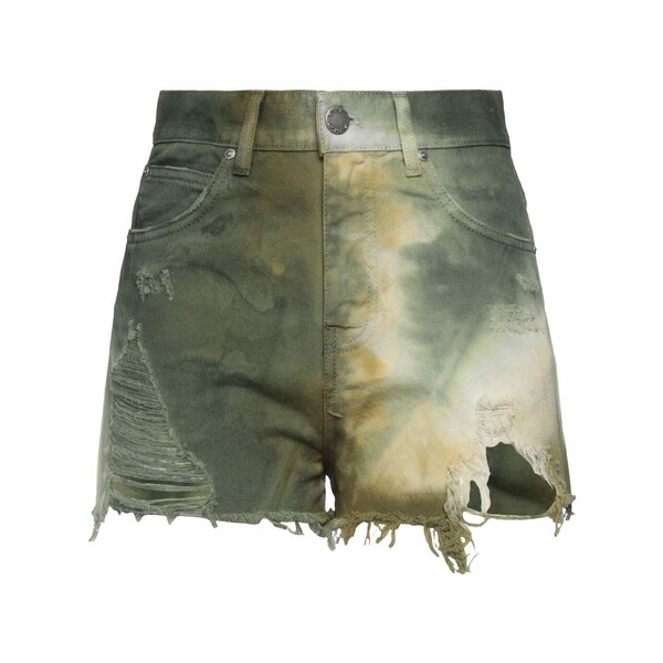 ̵ ԥ ǥ ǥ˥ѥ ܥȥॹ Denim shorts Military green