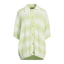  ジーシーディーエス レディース カーディガン アウター Cardigans Light green