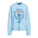 【送料無料】 ディースクエアード レディース パーカー・スウェットシャツ アウター Sweatshirts Light blue