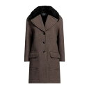 【送料無料】 ブティックモスキーノ レディース ジャケット＆ブルゾン アウター Coats Brown