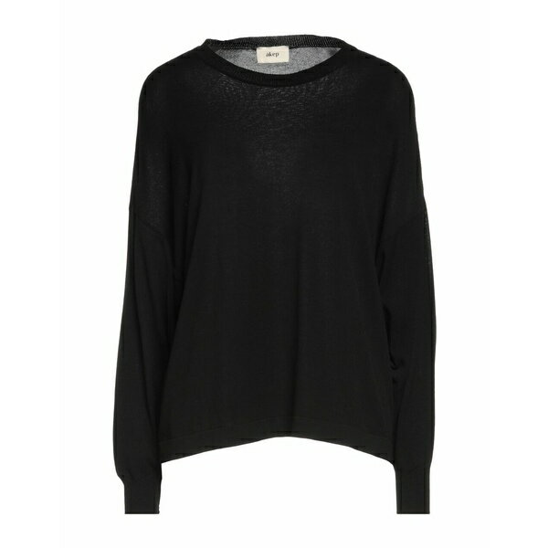  エーケプ レディース ニット&セーター アウター Sweaters Black