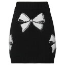 【送料無料】 レッドヴァレンティノ レディース スカート ボトムス Mini skirts Black