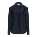 【送料無料】 レッドヴァレンティノ レディース シャツ トップス Shirts Midnight blue