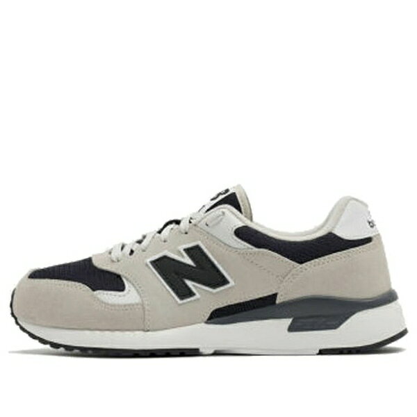 New Balance ニューバランス メンズ スニーカー 【New Balance 570 Series Beige Black D Wide 'Creamwhite Black' ML570BNA】 サイズ US_M_4.5