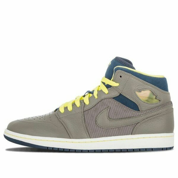 Air Jordan ジョーダン メンズ スニーカー 【Air Jordan 1 Retro 97 TXT 'Flat Pewter Electric Yellow' 555071-045】 サイズ US_M_13