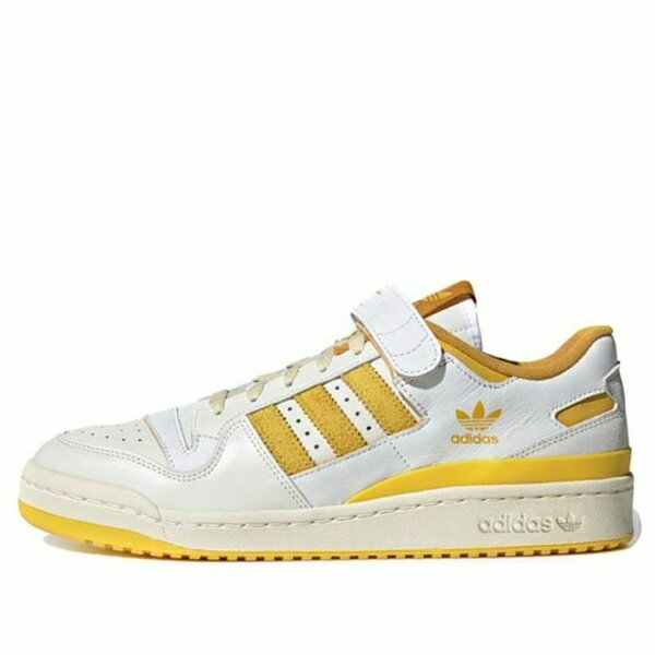 adidas アディダス メンズ スニーカー 【adidas Forum 84 Low 'White Yellow' GX4537】 サイズ US_7(25.0cm)