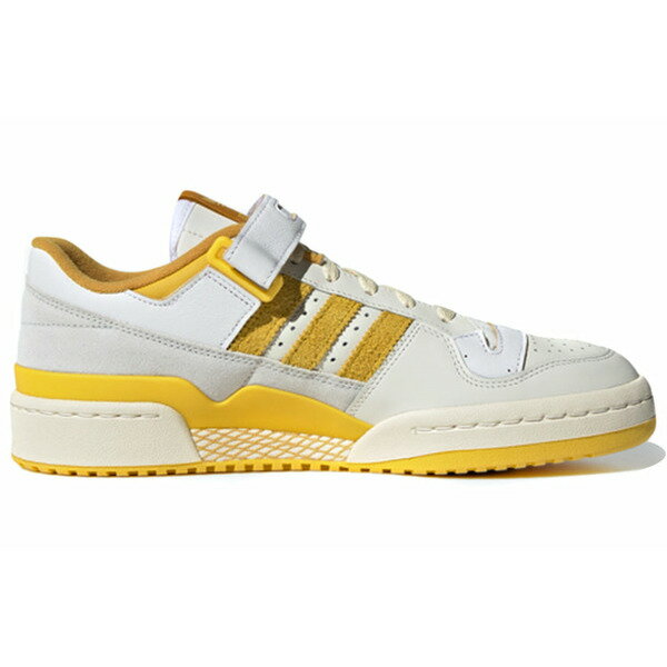 adidas アディダス メンズ スニーカー 【adidas Forum 84 Low 'White Yellow' GX4537】 サイズ US_7(25.0cm)