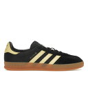 adidas アディダス メンズ スニーカー 【adidas Gazelle Indoor】 サイズ US_12(30.0cm) Black Almost Yellow Gum