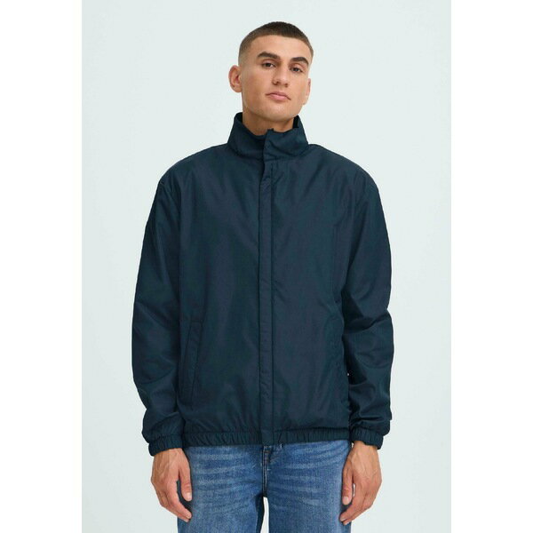 ソリッド メンズ ジャケット＆ブルゾン アウター Summer jacket - insignia blue