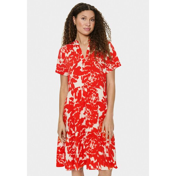 サントロペ レディース ワンピース トップス EDASZ SS - Day dress - poinciana water blooms