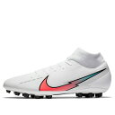 Nike ナイキ メンズ スニーカー 【Nike Mercurial Superfly 7 Academy AG 'White Flash Crimson' BQ5424-163】 サイズ US_9.5(27.5cm)(4)