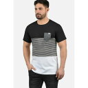 ソリッド メンズ Tシャツ トップス SDMalte - Print T-shirt - black