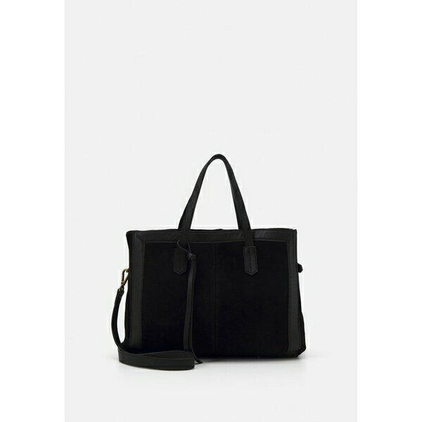 ジン レディース ハンドバッグ バッグ LEATHER - Handbag - black