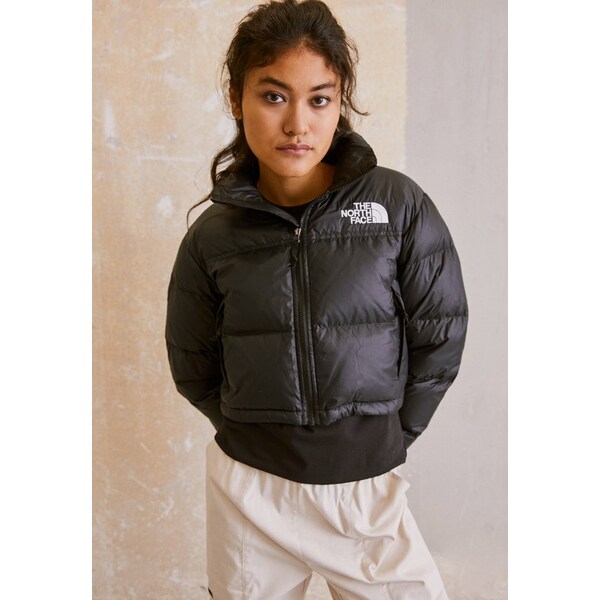 ノースフェイス レディース コート アウター NUPTSE SHORT JACKET - Down jacket - black