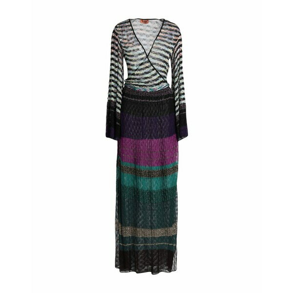 【送料無料】 ミッソーニ レディース ワンピース トップス Maxi dresses Purple