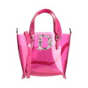 【送料無料】 ディースクエアード レディース ハンドバッグ バッグ Handbags Fuchsia