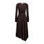 【送料無料】 パトリツィア ペペ レディース ワンピース トップス Midi dresses Dark brown