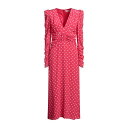 yz AbThEb` fB[X s[X gbvX Midi dresses Fuchsia