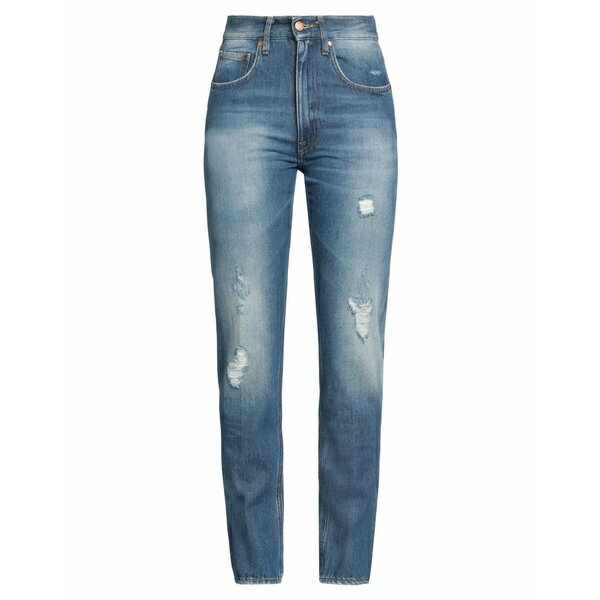 【送料無料】 プラス・ピープル レディース デニムパンツ ボトムス Jeans Blue