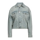 【送料無料】 ルルー スタジオ レディース ジャケット＆ブルゾン アウター Denim Outerwear Blue