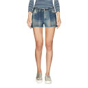 【送料無料】 サイクル レディース デニムパンツ ボトムス Denim shorts Blue 1