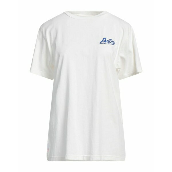 【送料無料】 オートリー レディース Tシャツ トップス T-shirts White