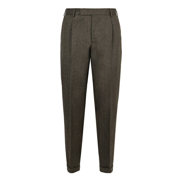 PTトリノ メンズ カジュアルパンツ ボトムス Virgin Wool Trousers grey