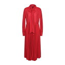 【送料無料】 ヴァレンティノ ガラヴァーニ レディース ワンピース トップス Midi dresses Red