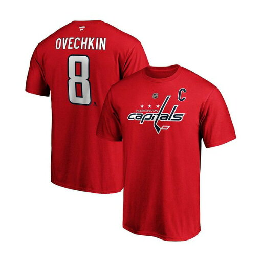 ファナティクス メンズ シャツ トップス Lids Men's Alexander Ovechkin Washington Capitals Team Authentic Stack T-Shirt Red ファナティクス メンズ シャツ トップス Lids Men's Alexander Ovechkin Washington Capitals Team Authentic Stack T-Shirt Red