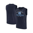 ジョーダン メンズ シャツ トップス Men's Navy North Carolina Tar Heels Primetime Legend Lock Up Performance Muscle Tank Top Navy