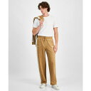 ゲス メンズ カジュアルパンツ ボトムス Men's 4G Mojo Wide Leg Jogger Pants Taupe