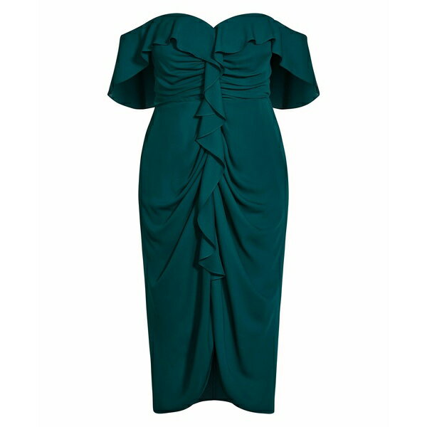 シティーシック レディース ワンピース トップス Women's Va Va Voom Dress Green