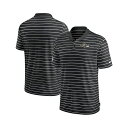 ナイキ メンズ シャツ トップス Men's Black Baltimore Ravens 2022 Sideline Lock Up Victory Performance Polo Shirt Black(4)