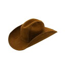 ピーターグリム レディース 帽子 アクセサリー Mana Genuine Leather Western Drifter Hat Brown