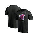 ファナティクス メンズ シャツ トップス Men's Black Team USA Snowboard T-Shirt Black