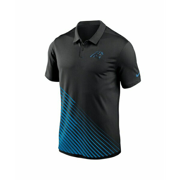 ナイキ メンズ シャツ トップス Men's Black Carolina Panthers Vapor Performance Polo Shirt Black