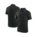 ナイキ メンズ シャツ トップス Men's Black Carolina Panthers Sideline Coaches Performance Polo Shirt Black