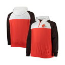 ニューエラ メンズ パーカー・スウェットシャツ アウター Men's Orange, Brown Cleveland Browns Big and Tall L...